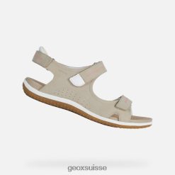 Geox Sandale Vega femme taupe R28ZDT56 Chaussures Geox Suisse