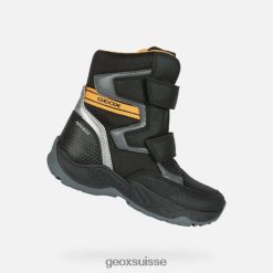 Geox Seniero Abx Boy noir / jaune R28ZDT1295 Chaussures Geox Suisse
