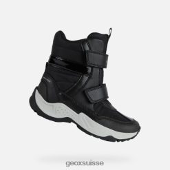 Geox Sentiero Abx Girl noir R28ZDT1014 Geox Bottes Femme