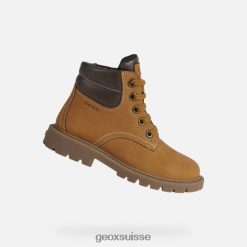 Geox Shaylax Junior jaune / brun R28ZDT1101 Geox Bottes Femme