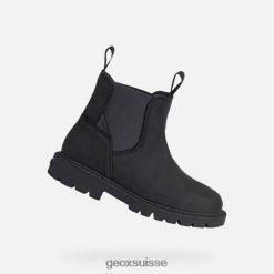 Geox Shaylax Junior noir / marine R28ZDT1227 Geox Bottes Femme