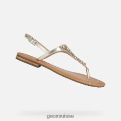 Geox Sozy s femme Champagne R28ZDT483 Geox Bottes Femme