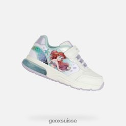 Geox Spaceclub Girl blanc / watersea R28ZDT1114 Geox Suisse