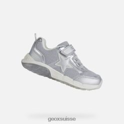 Geox Spaziale Girl argent R28ZDT1202 Chaussures Geox Suisse