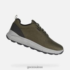 Geox Sphérique 4x4 ABX Man olive sombre R28ZDT627 Geox Bottes Femme