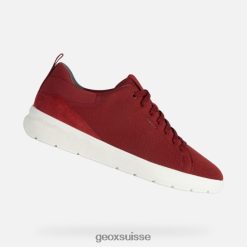 Geox Spherica EC4 Man rouge foncé R28ZDT713 Chaussures Geox Suisse