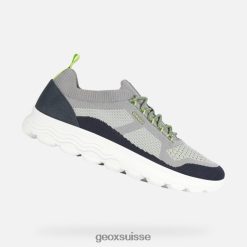Geox Spherica Man Gris clair / marine R28ZDT1844 Chaussures Geox Suisse