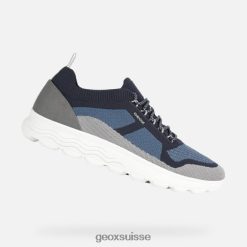 Geox Spherica Man marine / gris R28ZDT737 Chaussures Geox Suisse