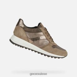 Geox Tabelya femme beige sombre R28ZDT566 Chaussures Geox Suisse