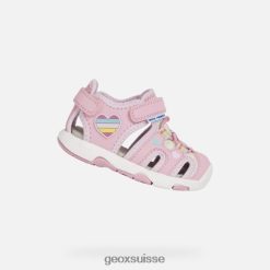 Geox Toddler de Sandal Multy rose / multicolore R28ZDT1469 Chaussures Geox Suisse