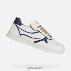 Geox Warrens Man blanc / marine R28ZDT773 Chaussures Geox Suisse