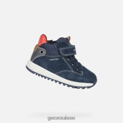 Geox bébé alben marine R28ZDT1476 Geox Bottes Femme