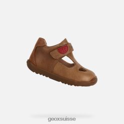 Geox bébé macchia caramel R28ZDT2009 Chaussures Geox Suisse