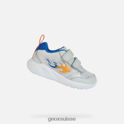 Geox bébé sprintye Gris clair / royal R28ZDT1450 Geox Suisse