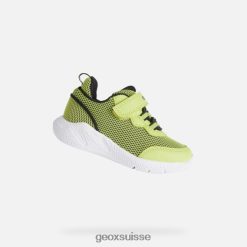 Geox bébé sprintye chaux / noir R28ZDT1464 Geox Bottes Femme