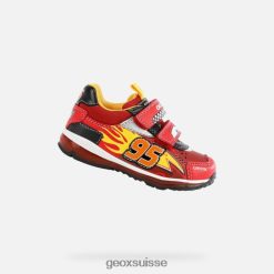 Geox bébé todo rouge / noir R28ZDT1619 Chaussures Geox Suisse