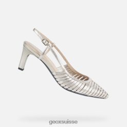 Geox bibbiana Champagne R28ZDT462 Geox Bottes Femme