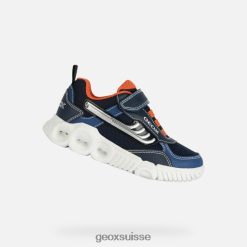 Geox brouillage Marine / Orange R28ZDT1300 Geox Suisse