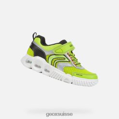 Geox brouillage chaux / noir R28ZDT1382 Chaussures Geox Suisse