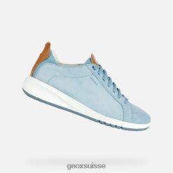 Geox femme aérantis ciel léger / chameau R28ZDT104 Chaussures Geox Suisse
