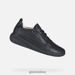 Geox femme aérantis noir / noir R28ZDT213 Geox Bottes Femme