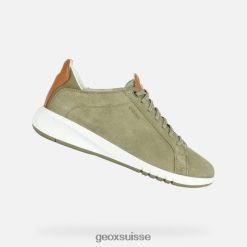 Geox femme aérantis pistache / chameau R28ZDT103 Geox Suisse