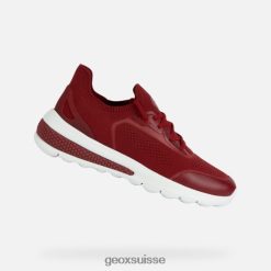 Geox femme actif sphérique rouge foncé R28ZDT1691 Chaussures Geox Suisse