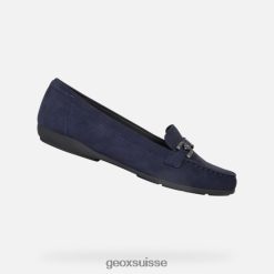 Geox femme annytah moc bleu foncé R28ZDT479 Chaussures Geox Suisse