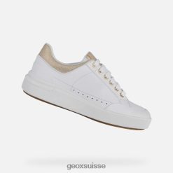 Geox femme dalyla blanc / champagne R28ZDT376 Geox Suisse