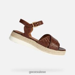 Geox femme eolie brun R28ZDT168 Geox Bottes Femme