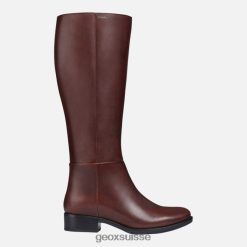 Geox femme félicité brun R28ZDT75 Geox Bottes Femme