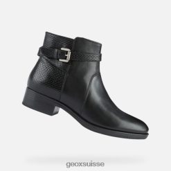 Geox femme félicité noir R28ZDT390 Geox Bottes Femme