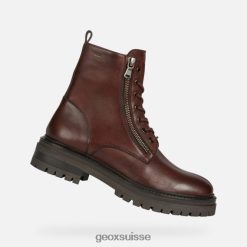 Geox femme iridea Bordeaux R28ZDT582 Geox Bottes Femme