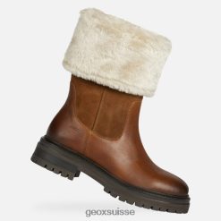 Geox femme iridea Cognac R28ZDT221 Chaussures Geox Suisse