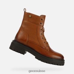 Geox femme iridea Cognac R28ZDT356 Chaussures Geox Suisse