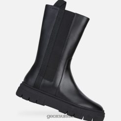 Geox femme isotte noir R28ZDT384 Geox Bottes Femme