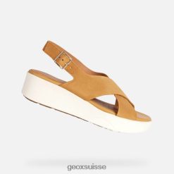 Geox femme laudara moutarde R28ZDT128 Chaussures Geox Suisse
