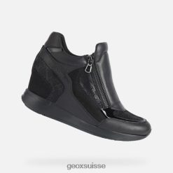 Geox femme nydame noir R28ZDT329 Chaussures Geox Suisse