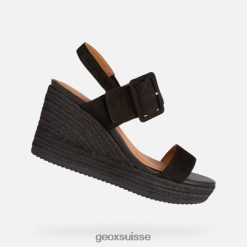 Geox femme ponza noir R28ZDT111 Geox Bottes Femme