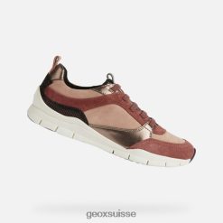 Geox femme sukie acajou / rose noire R28ZDT295 Geox Suisse