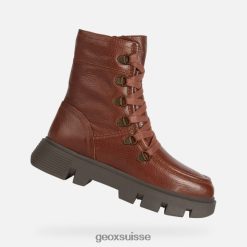 Geox femme vilde brun R28ZDT1707 Geox Bottes Femme