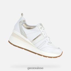 Geox femme zosma blanc R28ZDT252 Geox Bottes Femme