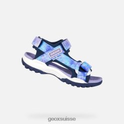 Geox fille boréale marine / violet R28ZDT1078 Geox Suisse