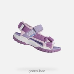 Geox fille boréale violet / rose R28ZDT1884 Geox Bottes Femme