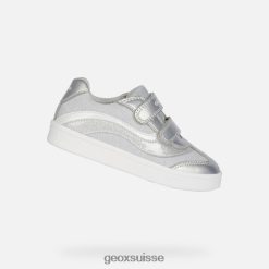 Geox fille djrock argent R28ZDT1149 Geox Bottes Femme