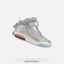 Geox fille inék Argent / ciel R28ZDT1221 Geox Bottes Femme