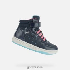 Geox fille maltin marine / lac R28ZDT1125 Geox Bottes Femme