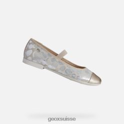 Geox fille plie beige / platine R28ZDT1196 Chaussures Geox Suisse