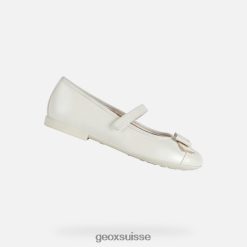 Geox fille plie blanc R28ZDT1877 Chaussures Geox Suisse