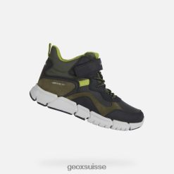 Geox flexyper abx boy militaire / vert R28ZDT1997 Chaussures Geox Suisse